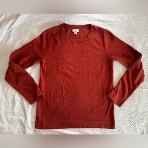 J. Crew Women’s Teddie Sweater - Heather Burnished Rust